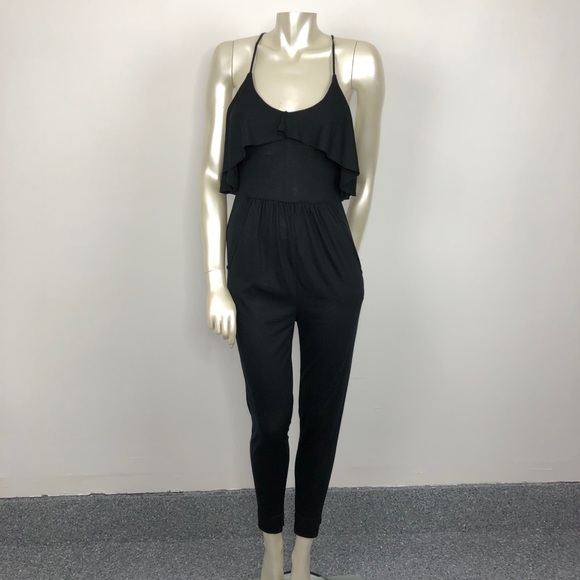 Free People Pants - Free People FP Beach Black Jumpsuit XS
